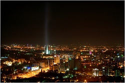 В столице Казахстана используется уникальная система уличного освещения
